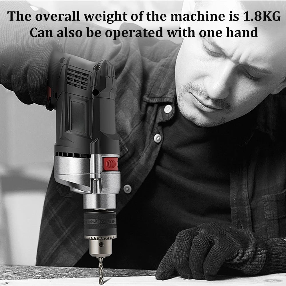780W Electric Hammer & Drill with Variable Speed – DrillForce