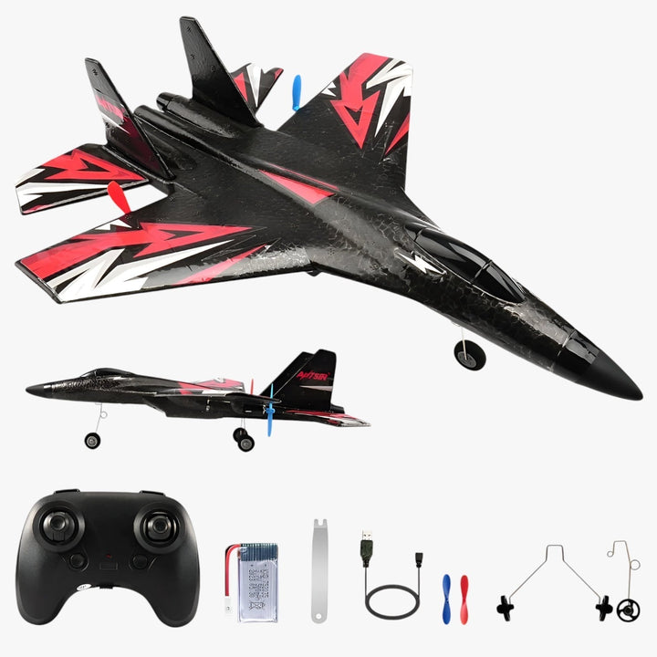 LED glider FalconAir – RC plane with floating effect & remote control