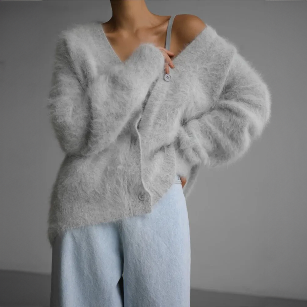 Ladies' Cashmere Cardigan – Noelia Autumn Magic