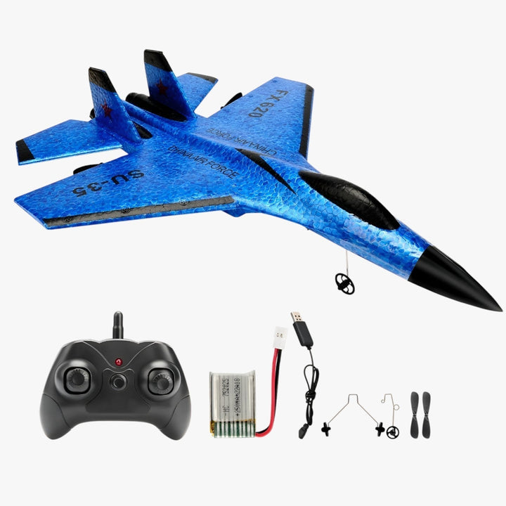 LED glider FalconAir – RC plane with floating effect & remote control