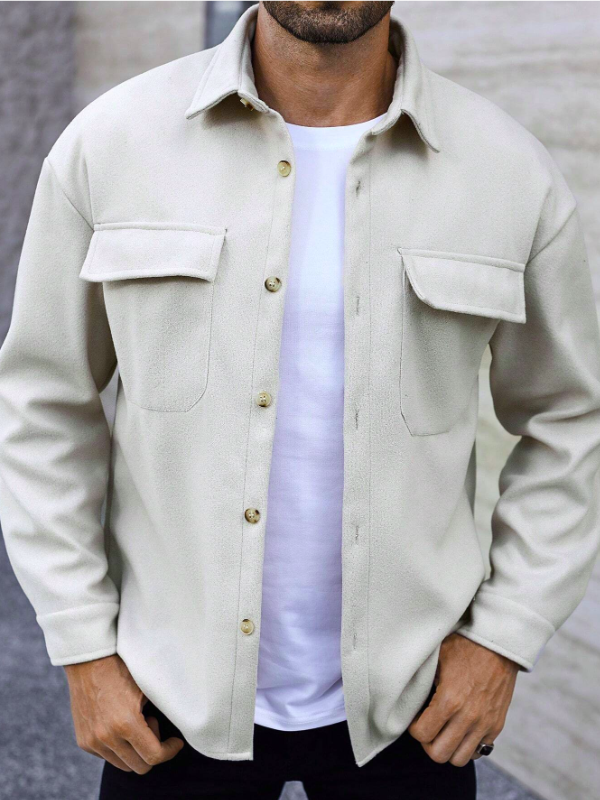 Autumn Men's Jacket With Chest Pockets – Damian
