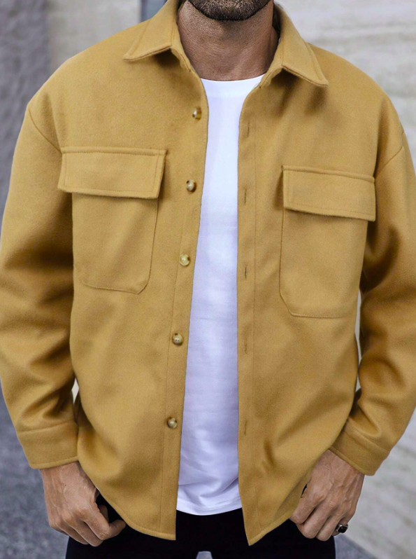 Autumn Men's Jacket With Chest Pockets – Damian