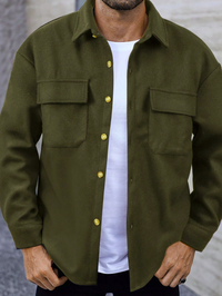 Autumn Men's Jacket With Chest Pockets – Damian