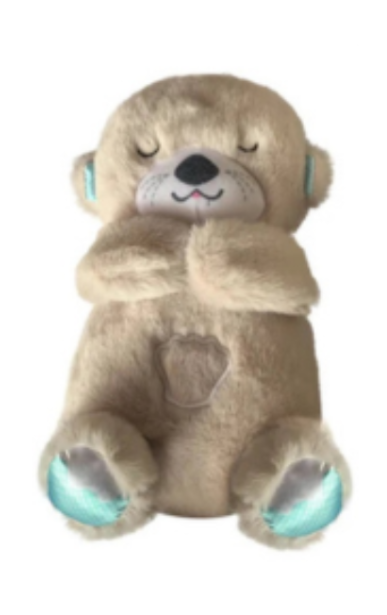 Soothing cuddly toy with music and breathing function – sleep aid for children