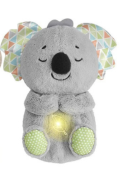 Soothing cuddly toy with music and breathing function – sleep aid for children