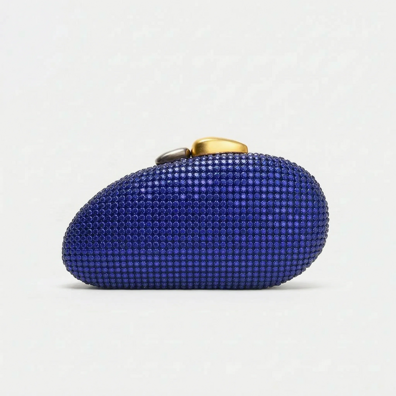 Sculptural Shell-Shaped Clutch Bag - Peblique