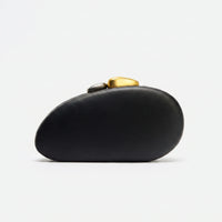 Sculptural Shell-Shaped Clutch Bag - Peblique