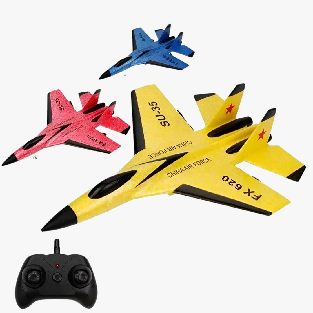 LED glider FalconAir – RC plane with floating effect & remote control