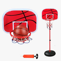 Height-adjustable children's basketball hoop – fun for indoor and outdoor play