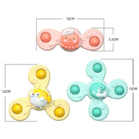 Colourful baby spinner with suction cup – TurnFun Mini
