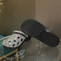 Crystal-embellished summer ladies' slippers made of EVA - Alviera