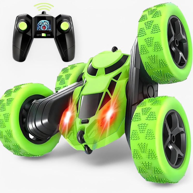 RC stunt car with flip feature and off-road capability – FlipRacer X