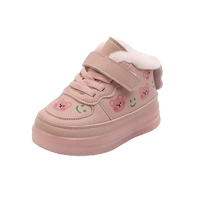 Autumn-lit children's LED trainers with comfort sole – Autumn GlimmerStep