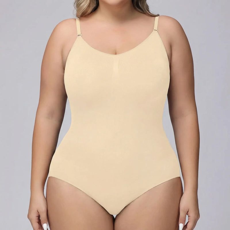 Seamless One-Piece Plus-Size Bodysuit - Delores