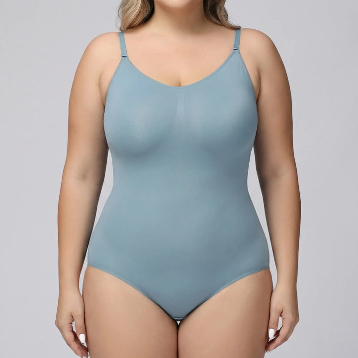 Seamless One-Piece Plus-Size Bodysuit - Delores