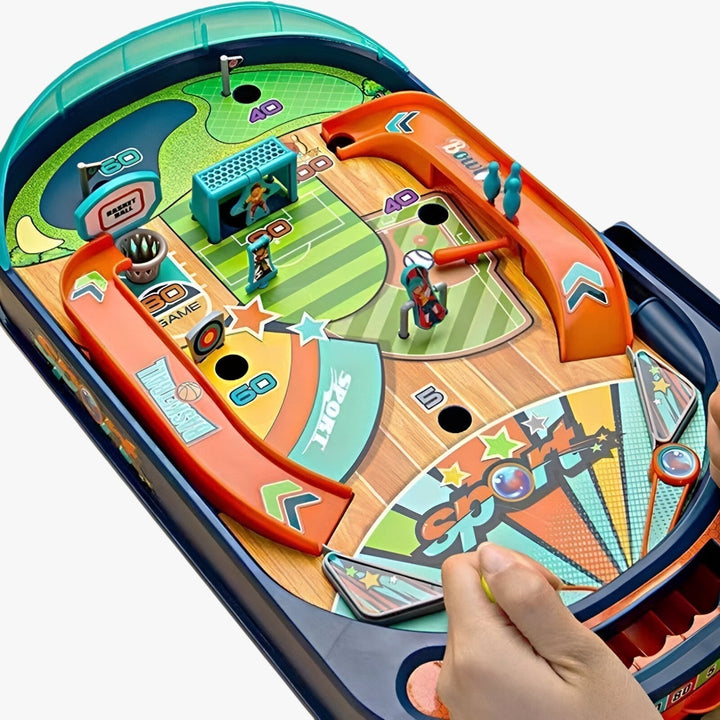 Interactive two-player action game for children – DuoPower Play Arena