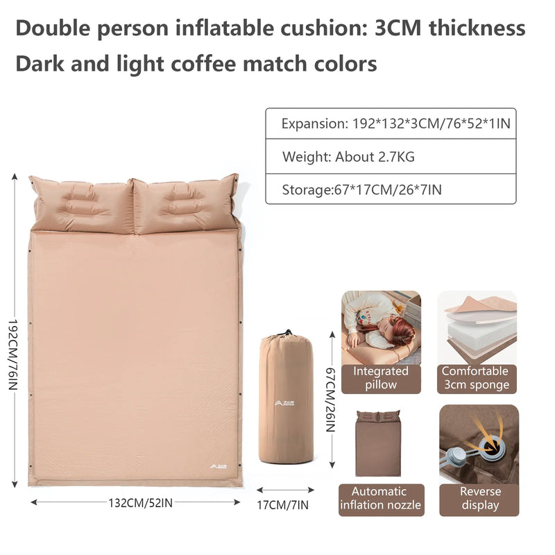 Self-Inflating Sleeping Pad - Snoozica