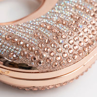 Semi-Circular Structured Evening Clutch Bag - Celandia