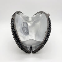 Semicircular Hard-Shell Evening Clutch Bag - Nocturne