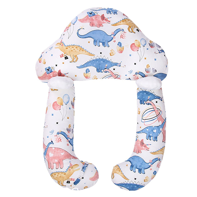 Ergonomic cotton baby pillow - safe and comfortable sleep