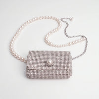 Shimmering Embellished Mini Bag - Sybila