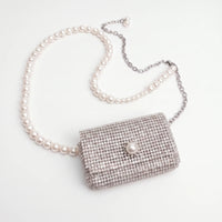 Shimmering Embellished Mini Bag - Sybila