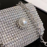 Shimmering Embellished Mini Bag - Sybila