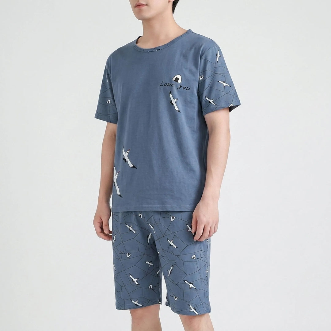 Short-Sleeve Summer Loungewear - Virgil