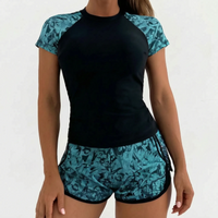 Short-Sleeve Tankini Set - Navaris