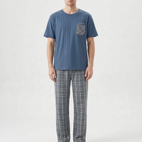 Short-Sleeved Casual Homewear Suit - Douglas
