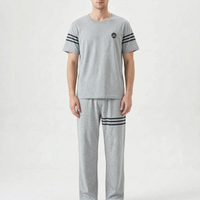 Short-Sleeved Casual Homewear Suit - Douglas