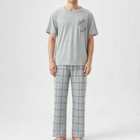 Short-Sleeved Casual Homewear Suit - Douglas