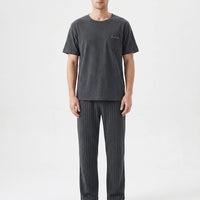 Short-Sleeved Casual Homewear Suit - Douglas