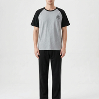 Short-Sleeved Casual Homewear Suit - Douglas