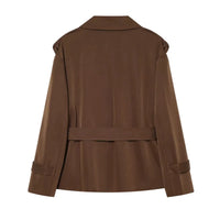 Short Belted Trench Coat - Joanne