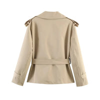 Short Belted Trench Coat - Joanne