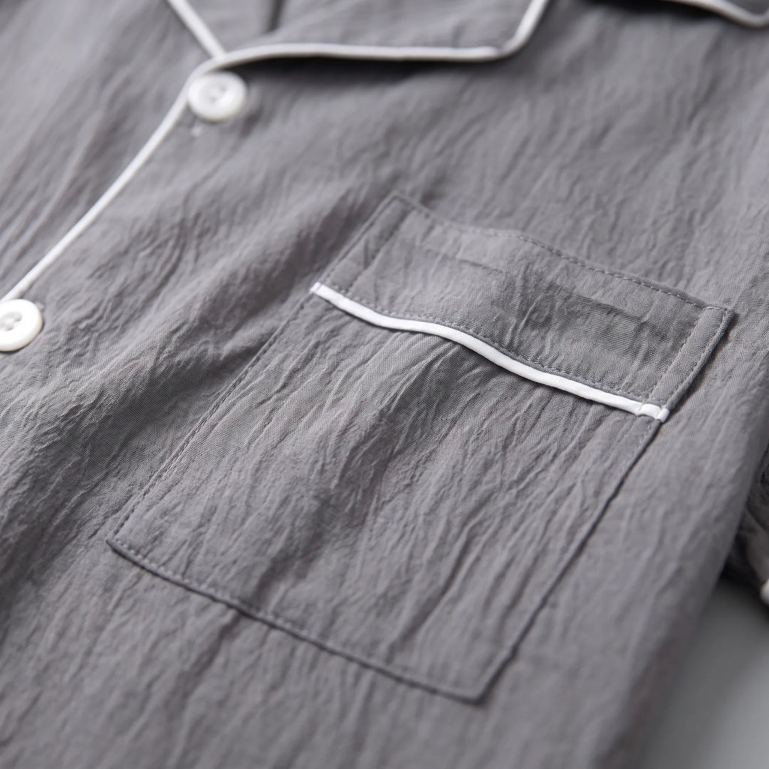Short Sleeve Mens Pyjama Set - Sean