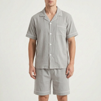 Short Sleeve Mens Pyjama Set - Sean