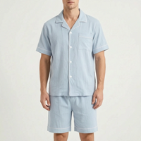 Short Sleeve Mens Pyjama Set - Sean
