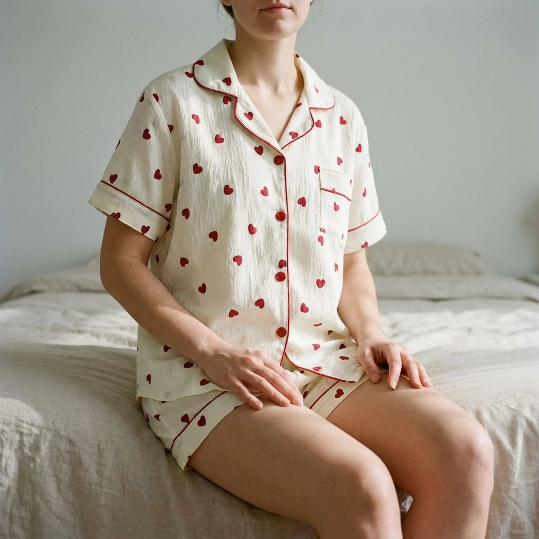 Short Sleeve Pyjama Set - Dianna