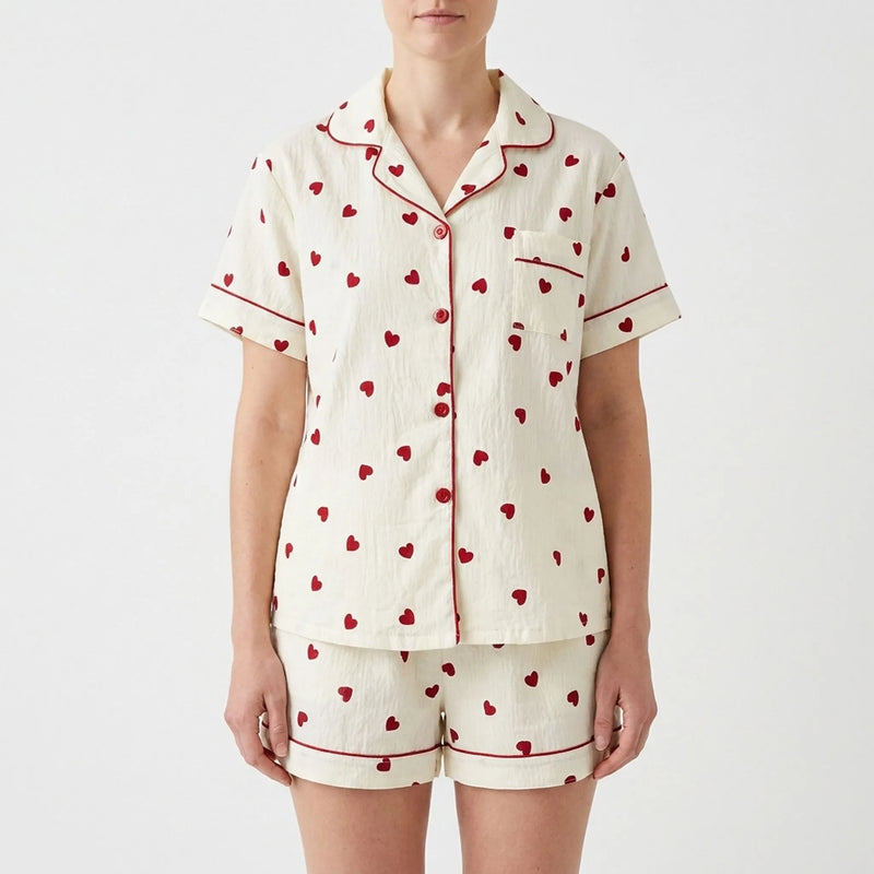 Short Sleeve Pyjama Set - Dianna