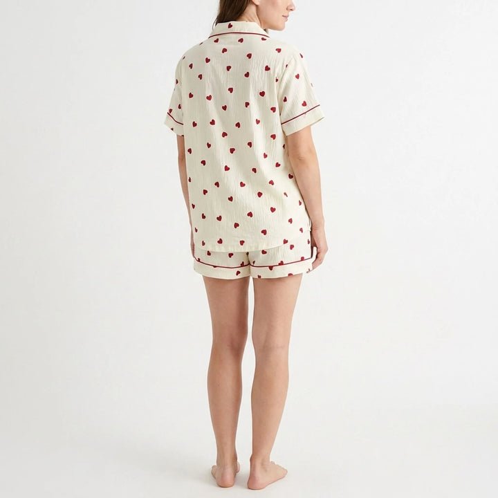 Short Sleeve Pyjama Set - Dianna