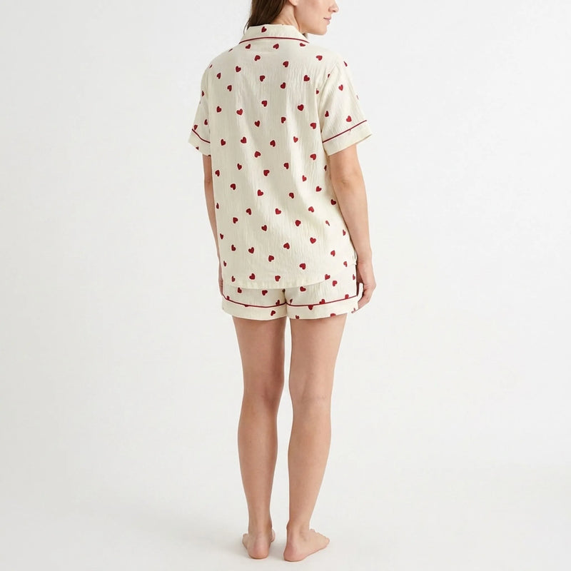 Short Sleeve Pyjama Set - Dianna