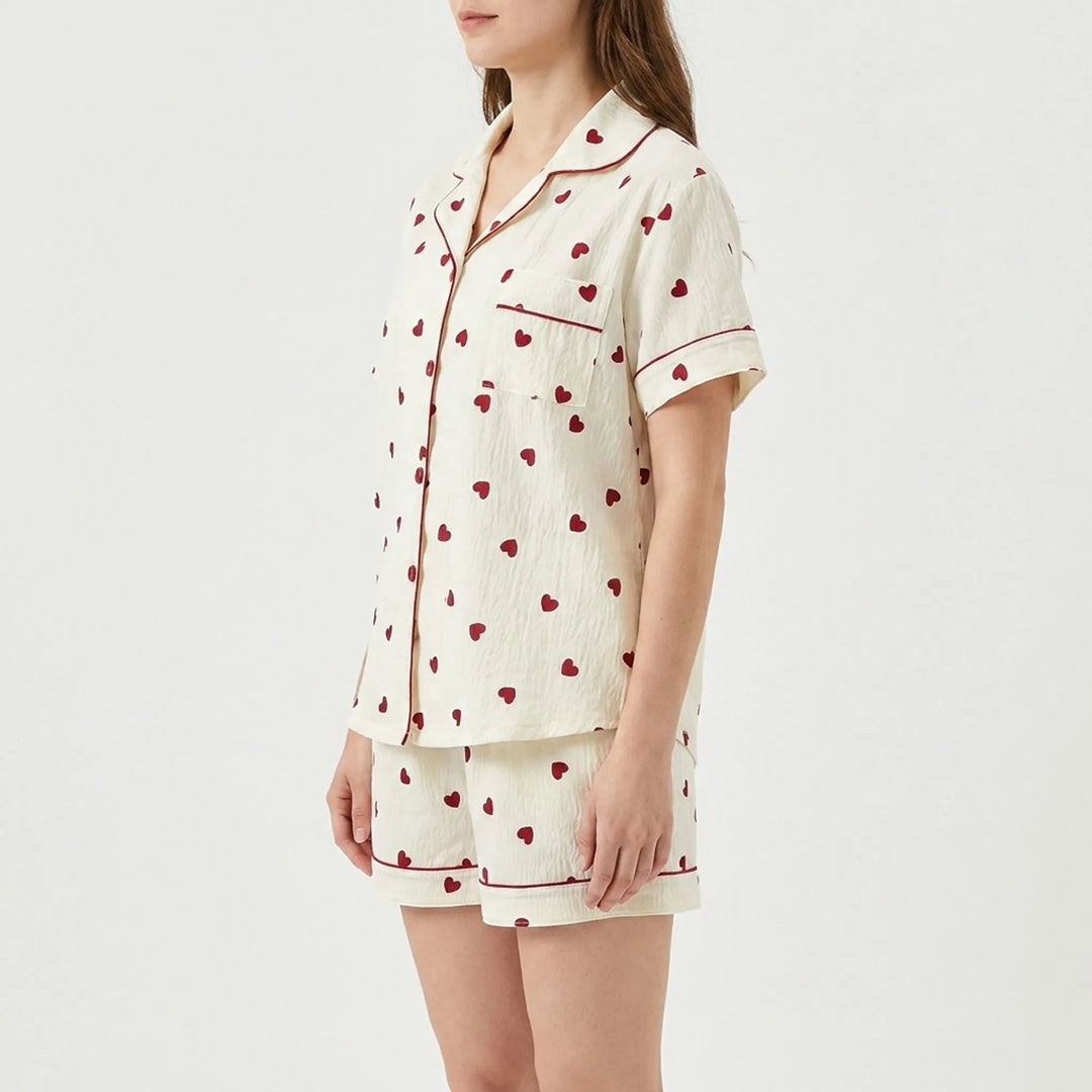 Short Sleeve Pyjama Set - Dianna