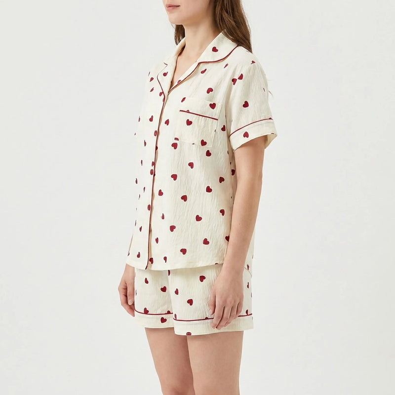 Short Sleeve Pyjama Set - Dianna