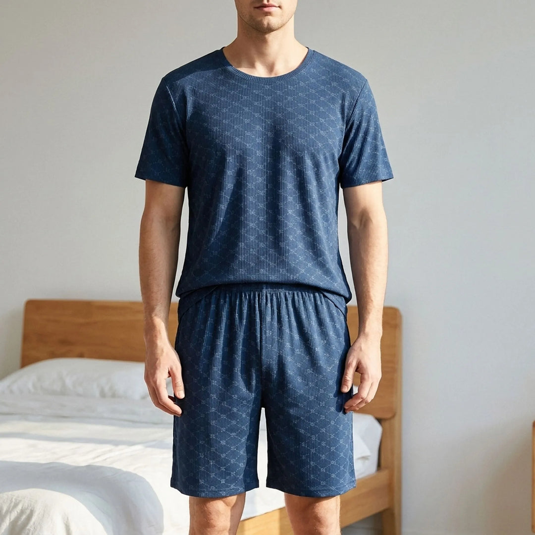 Short Sleeve Pyjama Set - Jeremy