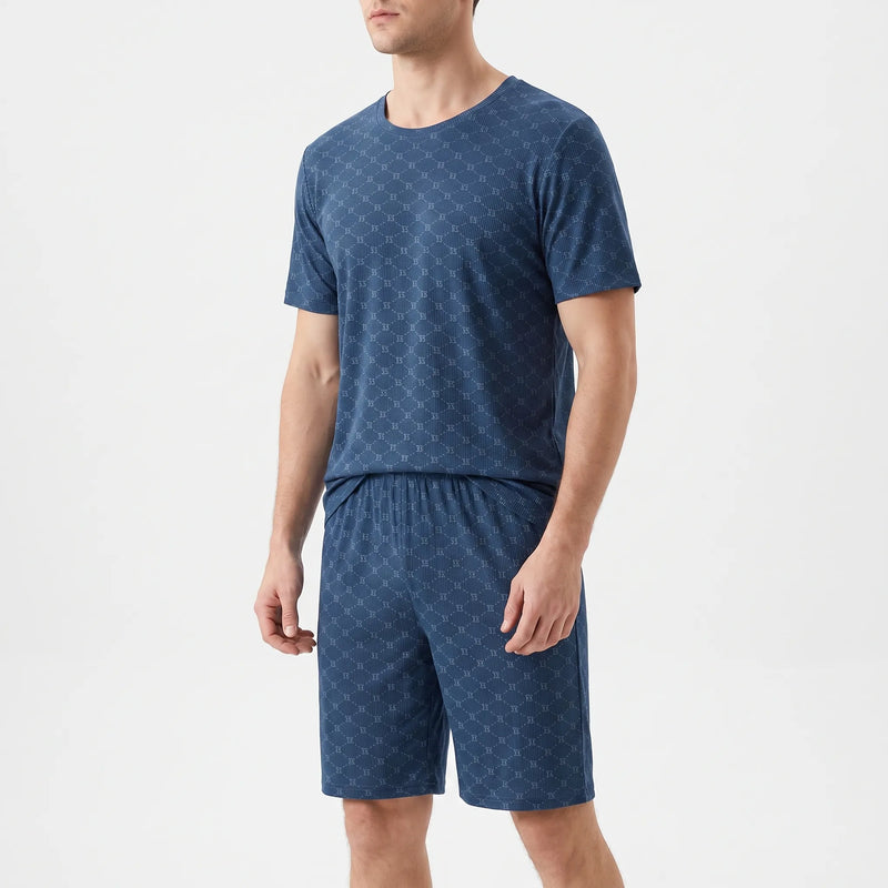Short Sleeve Pyjama Set - Jeremy