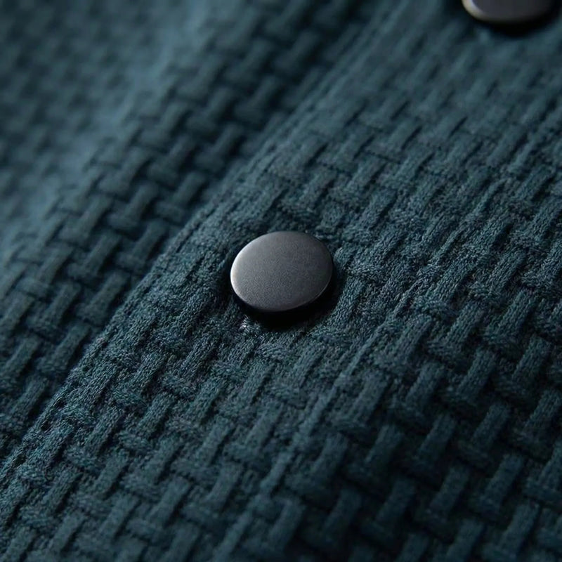 Short Sleeve Textured Polo Shirt - Emanuel