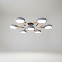 Skandinavische LED Deckenleuchte - SkandiGlow