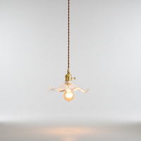 Skandinavische LED Hängeleuchte - GlassVelvet